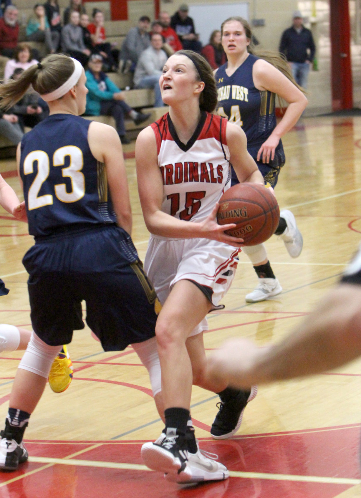 Wausau West at Chi-Hi girls basketball 2-2-19